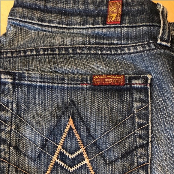 7 For All Mankind A Pocket 28 waist 31 inseam - Picture 2 of 6